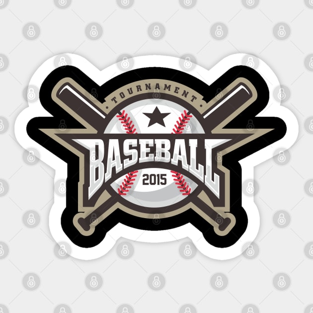 TOURNAMENT-V3 Sticker by TEENIE DESIGN